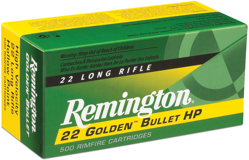 .22 LR HV HP Golden Bullet - Remington